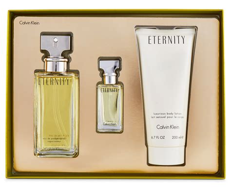 eternity women's perfume gift set.